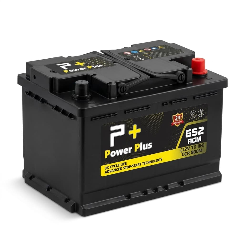 Power Plus 652 AGM - Power Plus AGM Battery (70Ah)