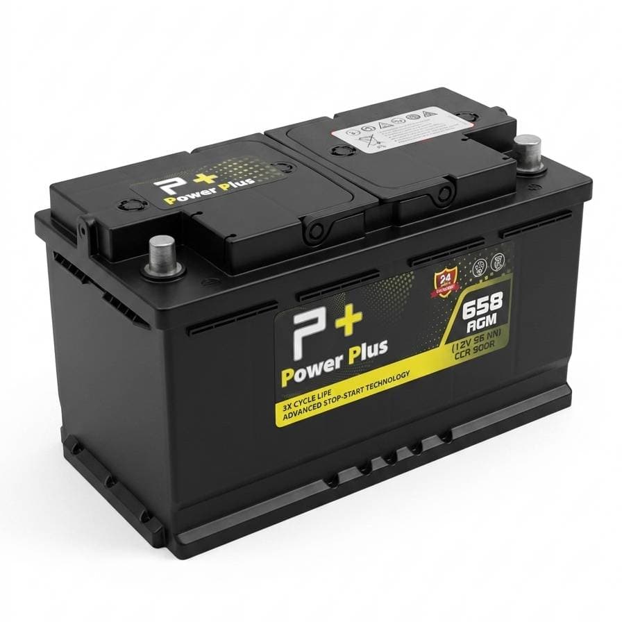 Power Plus 658 AGM - Power Plus AGM Battery (95Ah)
