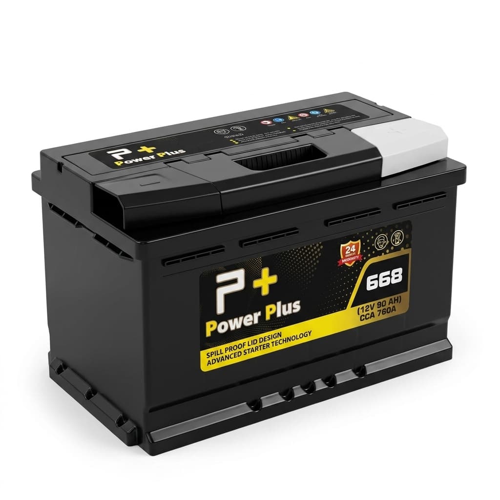 Power Plus 668 - Power Plus Car Battery (80Ah)
